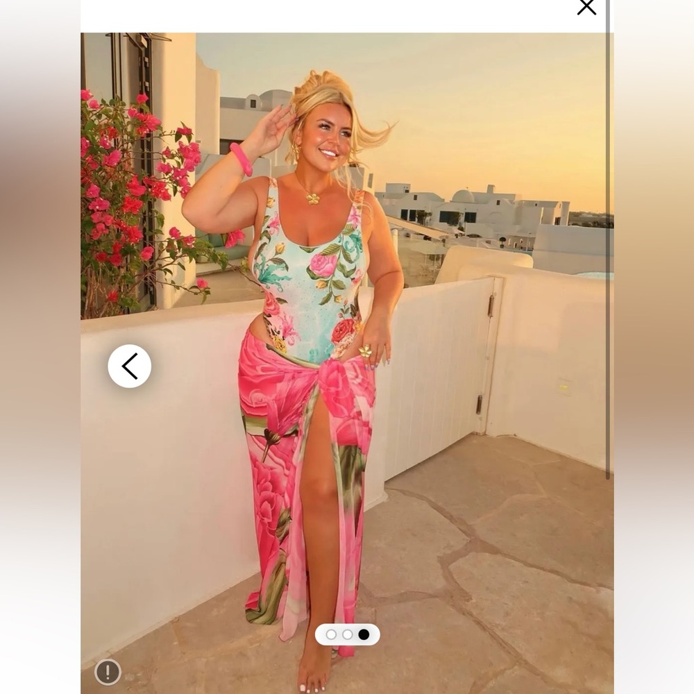 Agua Bendita Mirage Marine Pareo Cover Up - Picture 6 of 15